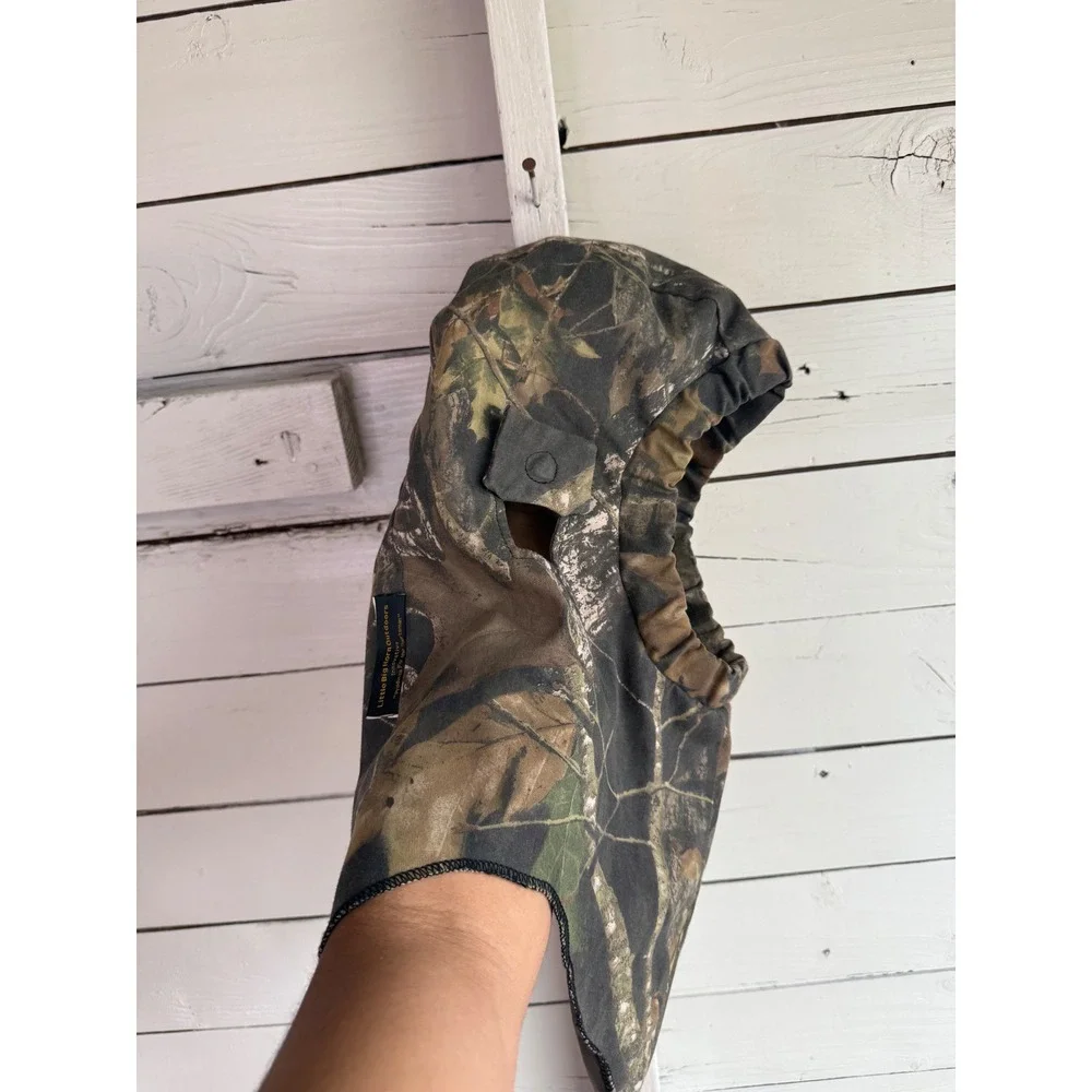 Little Big Horn Outdoors Scent-Lok Camo Hunting Hood Balaclava Mask Forest Camo